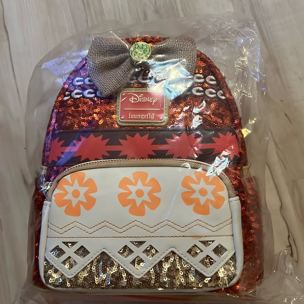 Moana Loungefly mini backpack
